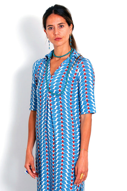 VESTIDO LONDRES ESPIGAS. Pre-order. Disponible la T. L,  el 8 de Junio.