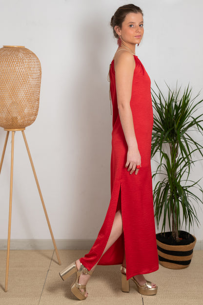 VESTIDO VITORIA ROJO