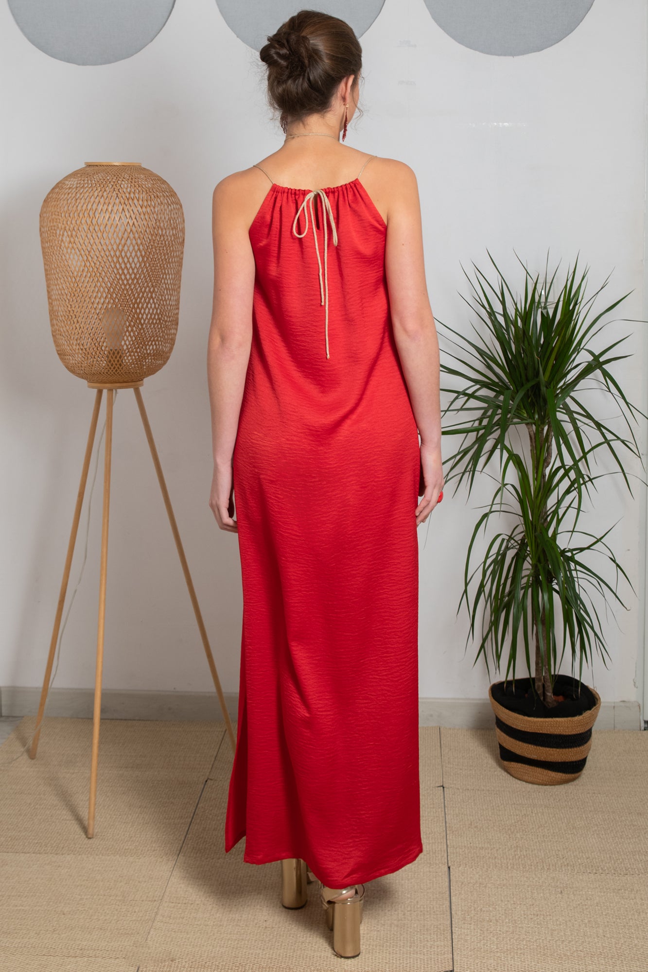 VESTIDO VITORIA ROJO