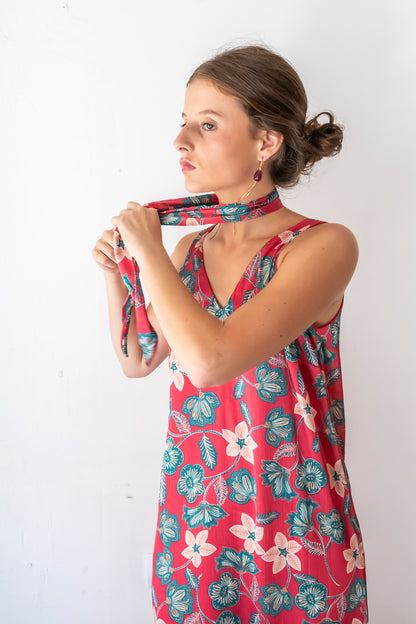 VESTIDO MARRAKECH ROJO