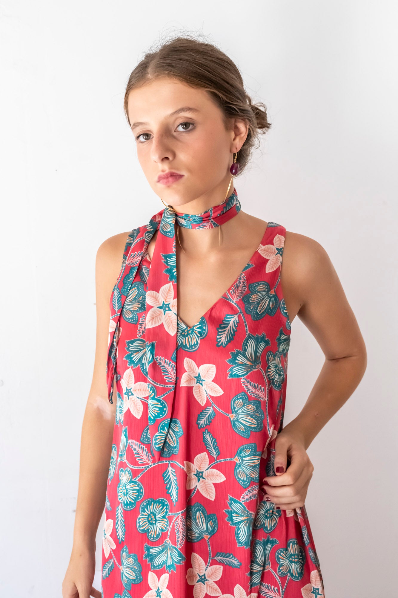 VESTIDO MARRAKECH ROJO