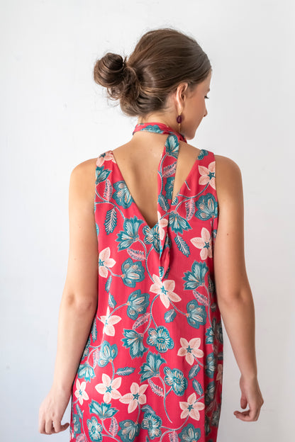 VESTIDO MARRAKECH ROJO