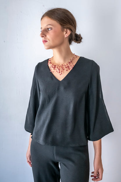CAMISA PERÚ NEGRA