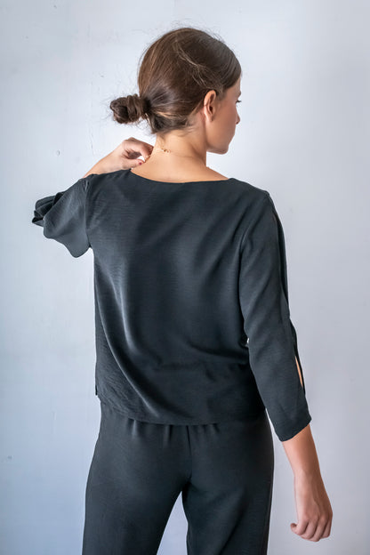 CAMISA PERÚ NEGRA