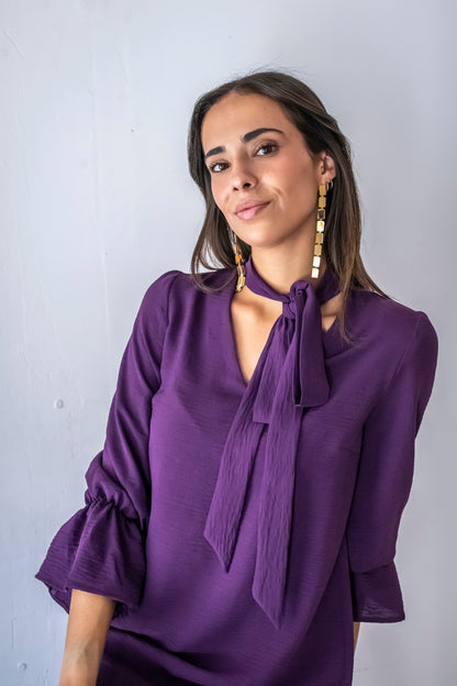 VESTIDO FERRARA MORADO