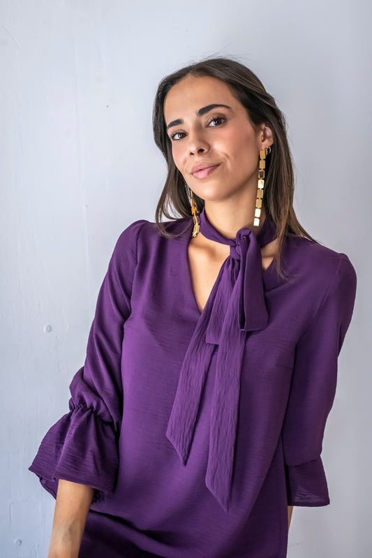 VESTIDO FERRARA MORADO