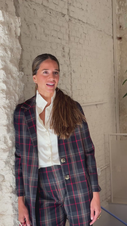 PANTALON FLORENCIA TARTAN. Pide 1 talla menos.