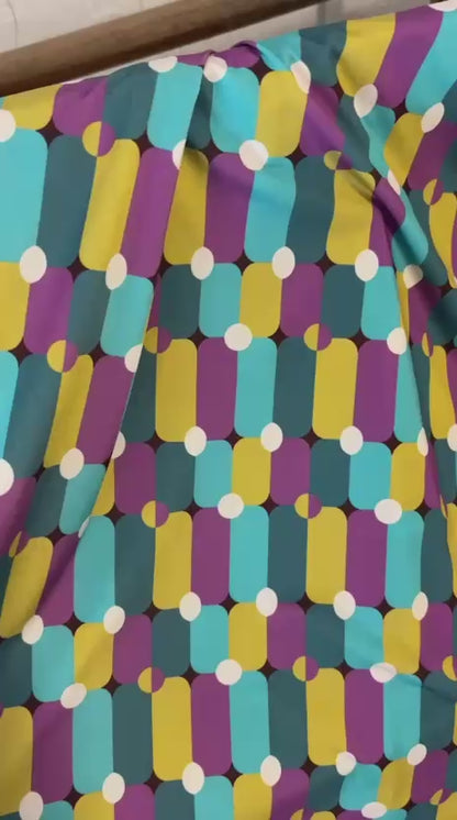 VESTIDO LONDRES MOSAICO PISTACHO.