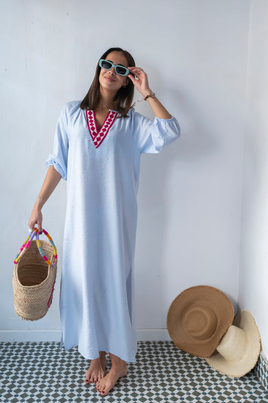 CAFTÁN RABAT AZUL