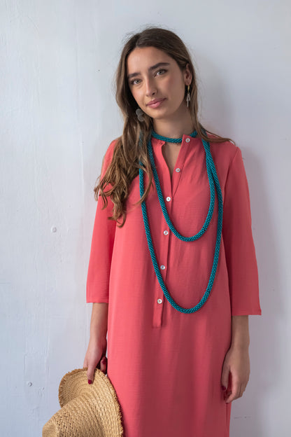 VESTIDO DUBLIN CORAL