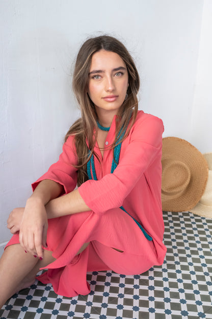 VESTIDO DUBLIN CORAL