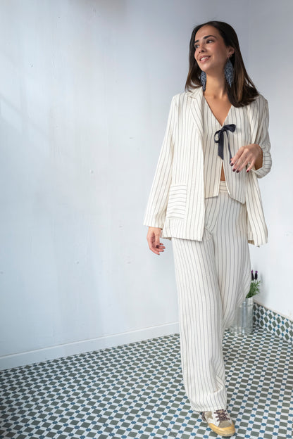 BLAZER BOSTON MARFIL