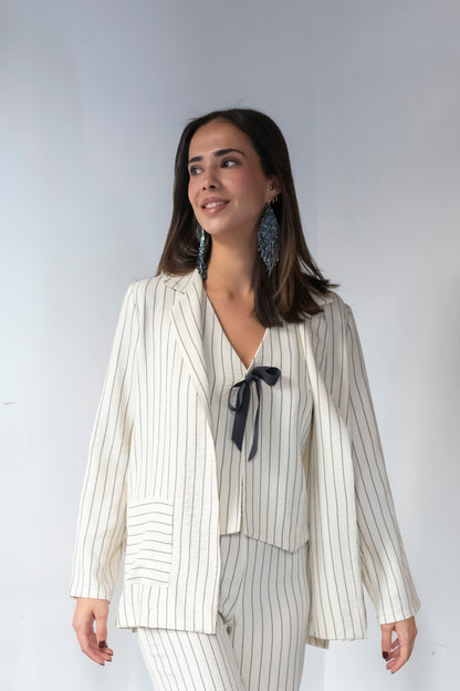 BLAZER BOSTON MARFIL