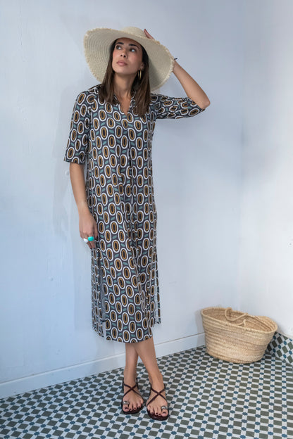 VESTIDO OVAL DE LONDRES