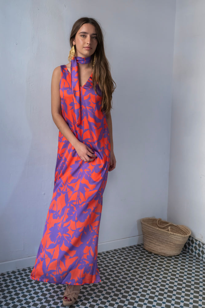 VESTIDO MARRAQUECH NARANJA