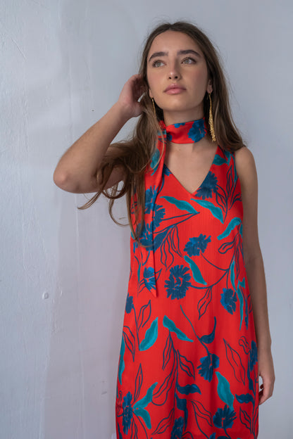 VESTIDO MARRAQUECH ROJO